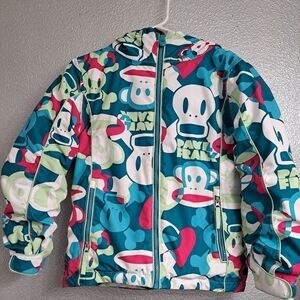 Y2K Paul Frank Monkey Snowboard/Ski Jacket With Hood  Size M